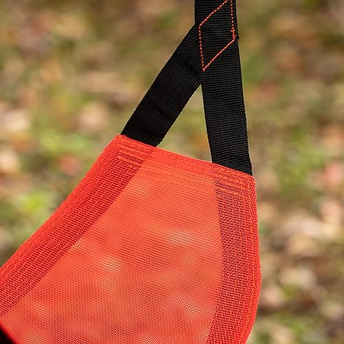 Miniatura 5 de Patio interior y al aire libre Patio Patio Kids Fun Hanging Mesh Fabric Tree Swing con correa ajustable (rojo)