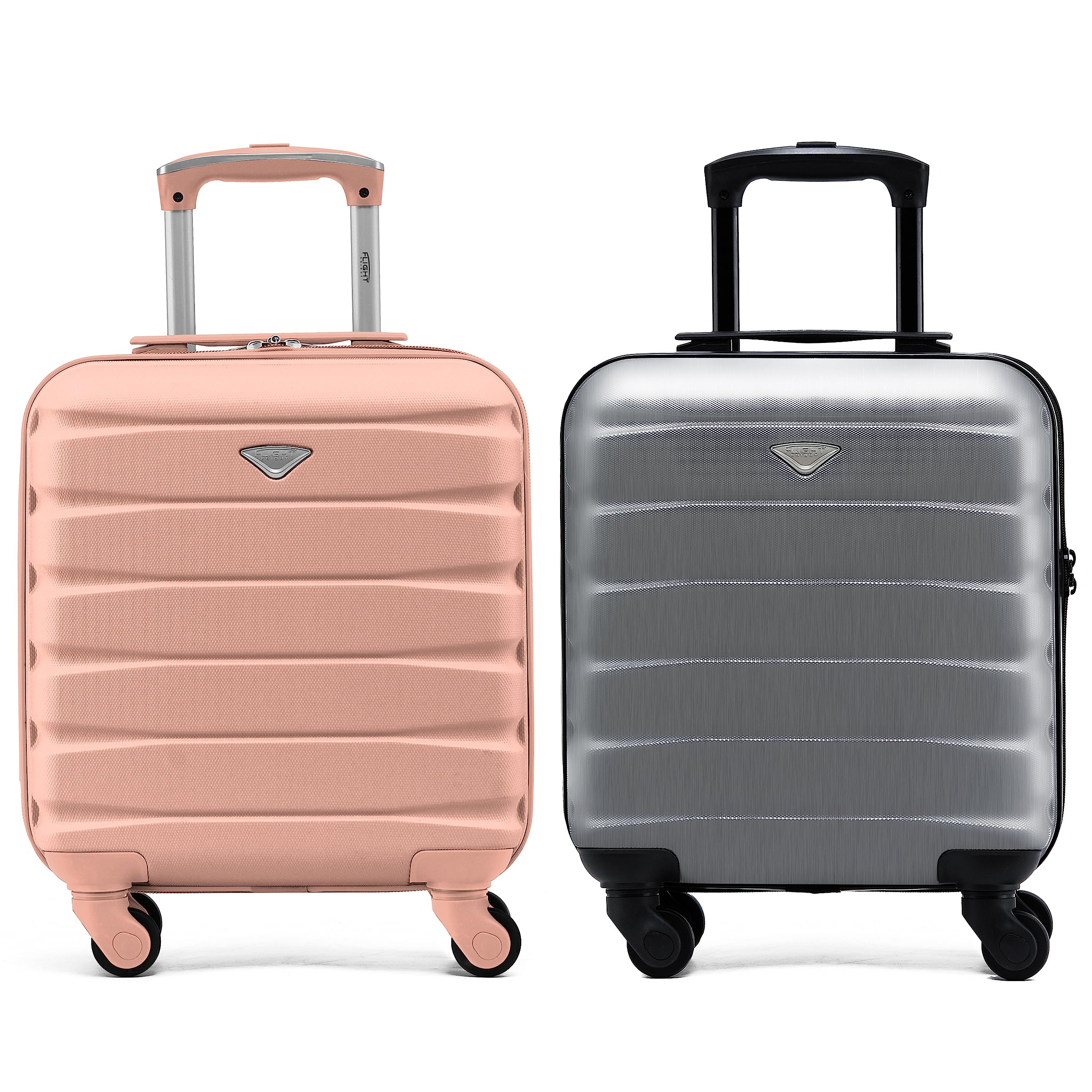 Flight Knight Suitcase Set of 2 Lightweight 4 Wheel ABS Hard Case Cabin Carry On Hand Luggage Approved for Over 100 Airlines Including easyJet, British Airways, Ryanair & Many More 55x35x20cm — view 8