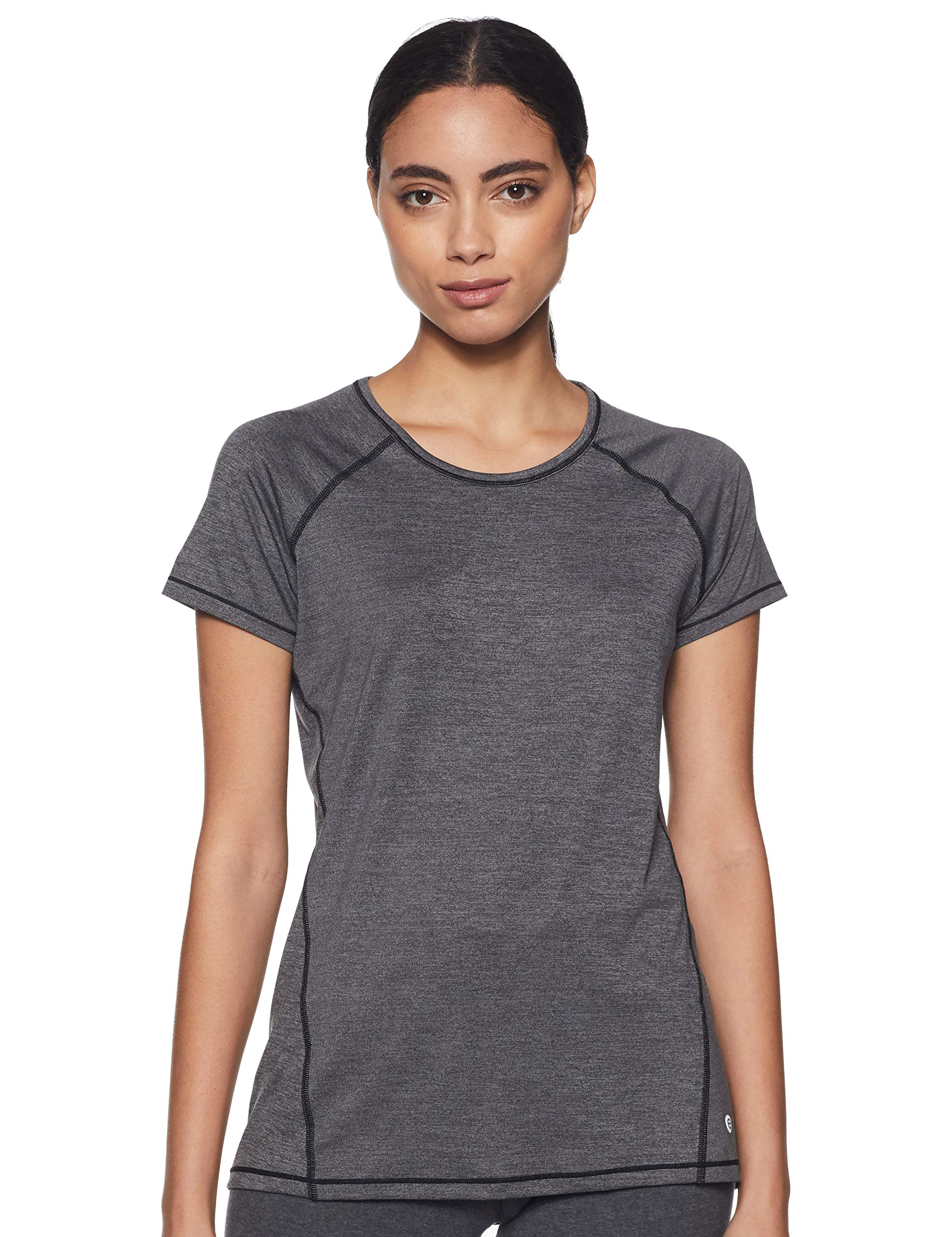 Enamor E063 Relaxed Fit Basic Active Tee - T-Shirt for Women