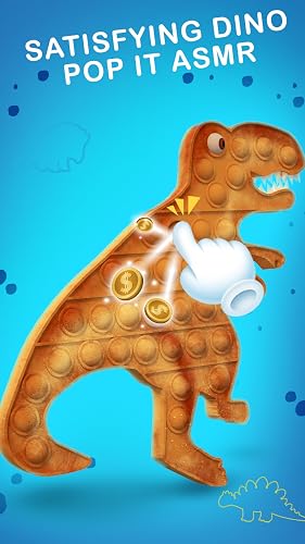 Pop It Dinosaur Fidget Toys calming satisfying and anxiety relief push pop bubble fidget toys – vue 4