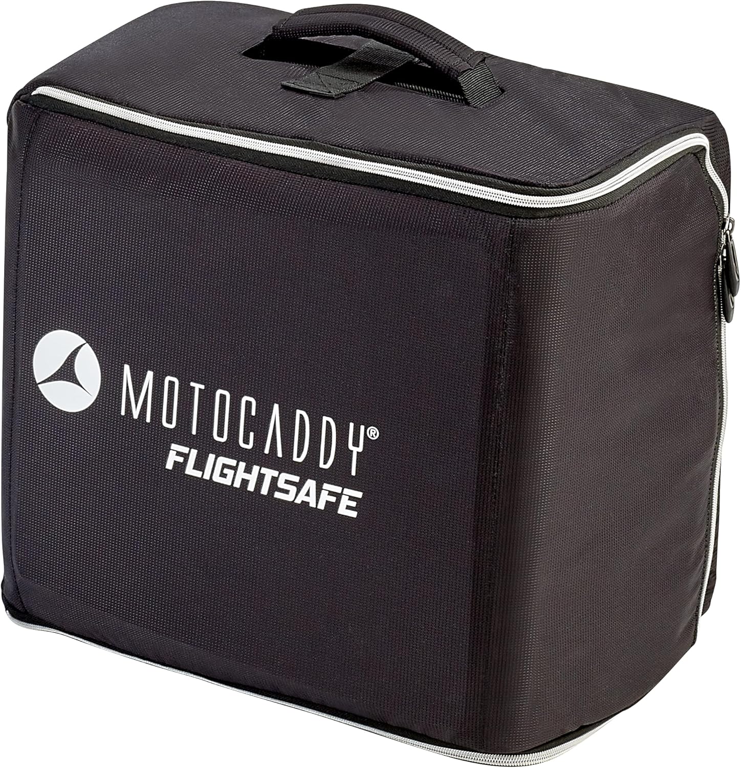 Motocaddy FlightSafe Golf Bag Travel Cover, Durable Padded Golf Club Travel Bag with Wheels, Reinforced Base, Airline-Ready Travel Case for Golf Bags and Clubs