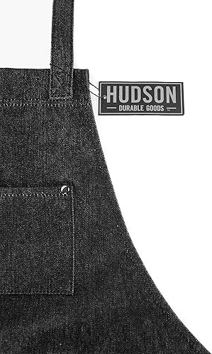 Miniatura 8 de Hudson Durable Goods - Delantal de chef de grado profesional para cocina barbacoa y parrilla