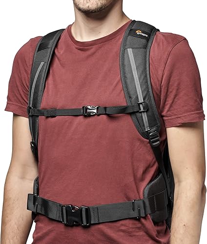 Miniatura 6 de Lowepro Flipside BP 400 AW III - Mochila para cámara sin espejo y DSLR - Negro, con acceso trasero, con acceso lateral, con divisores ajustables,