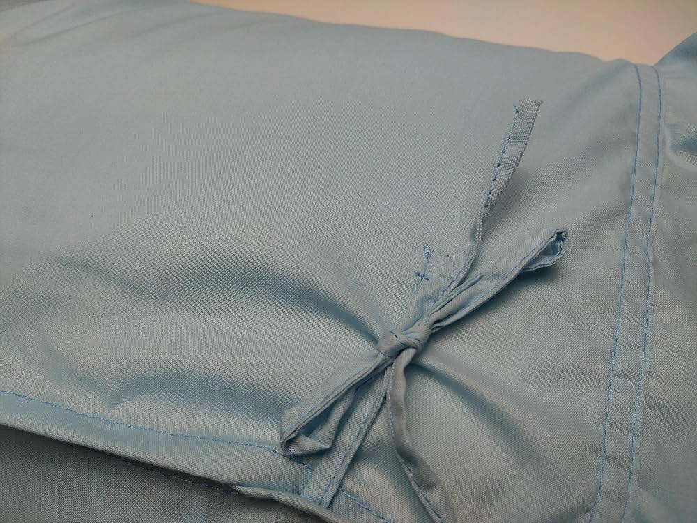 Amazon｜アンミンピロー 枕カバー 35 × 50 cm 青 昔ながらの