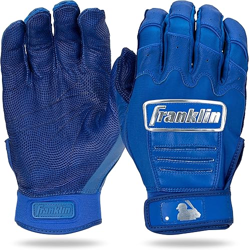 Miniatura 20 de Franklin Sports MLB - Guantes de bateo de béisbol CFX Pro para adultos y jóvenes, béisbol + sóftbol, varios tamaños + colores cerceta