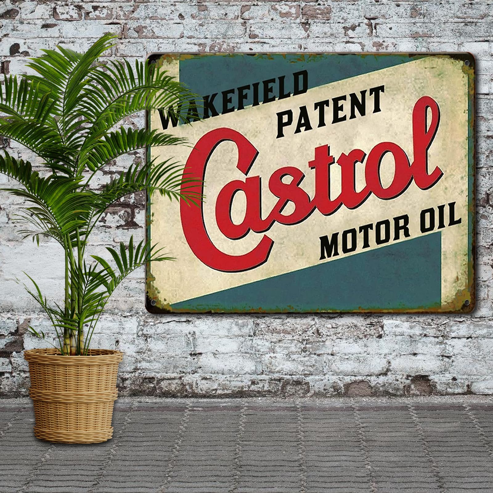 Plaque pin-up moto custom - Déco murale/Plaques vintages Plaque pin-up moto custom - Déco murale/Plaques vintages