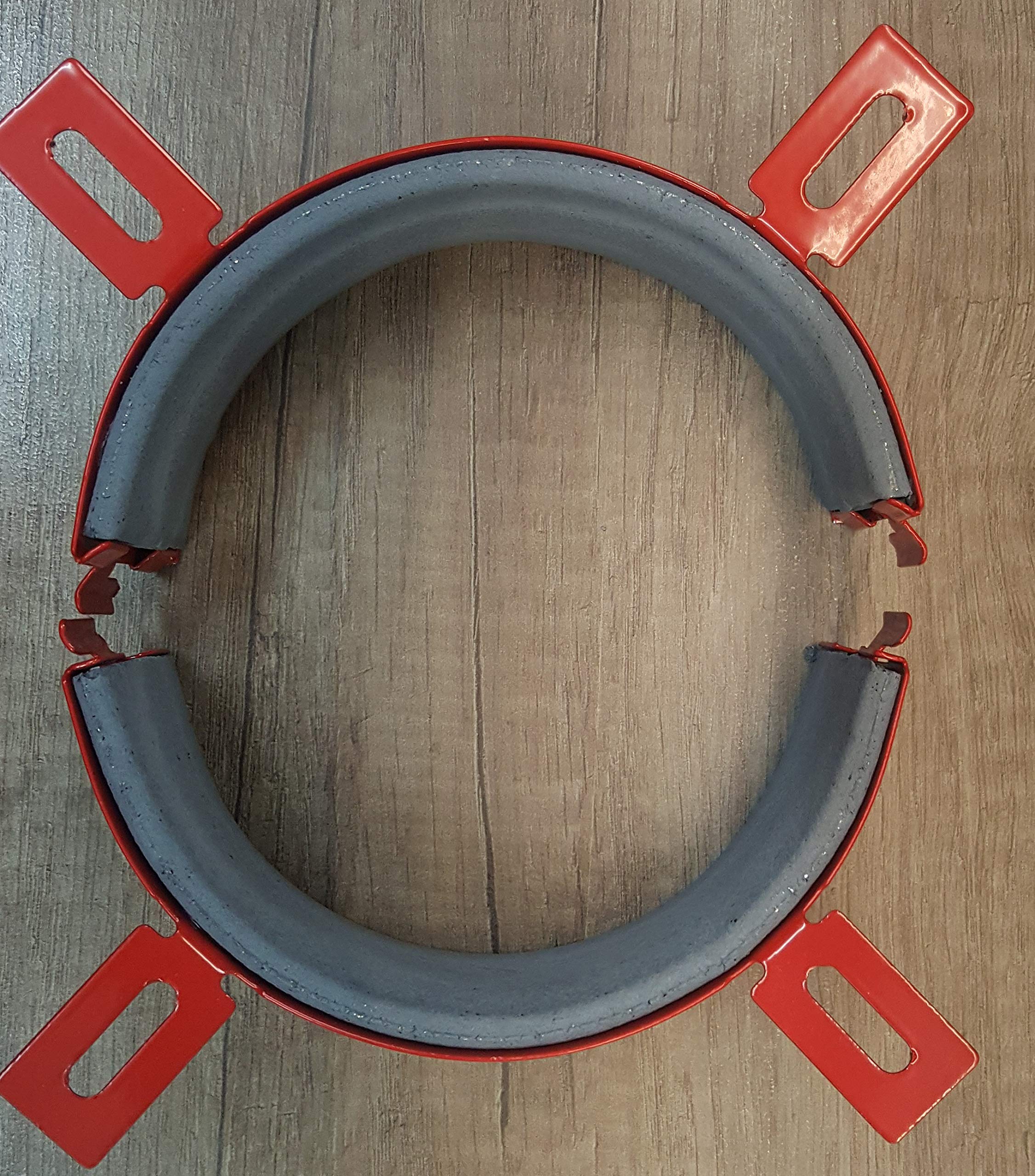 Intumescent Firestop Collar Cuff 110 mm, 4 ore