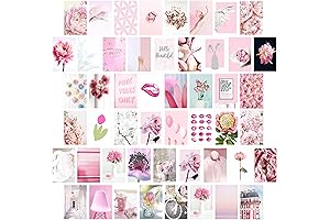 Pink Aesthetic Picture Wall Collage Kit