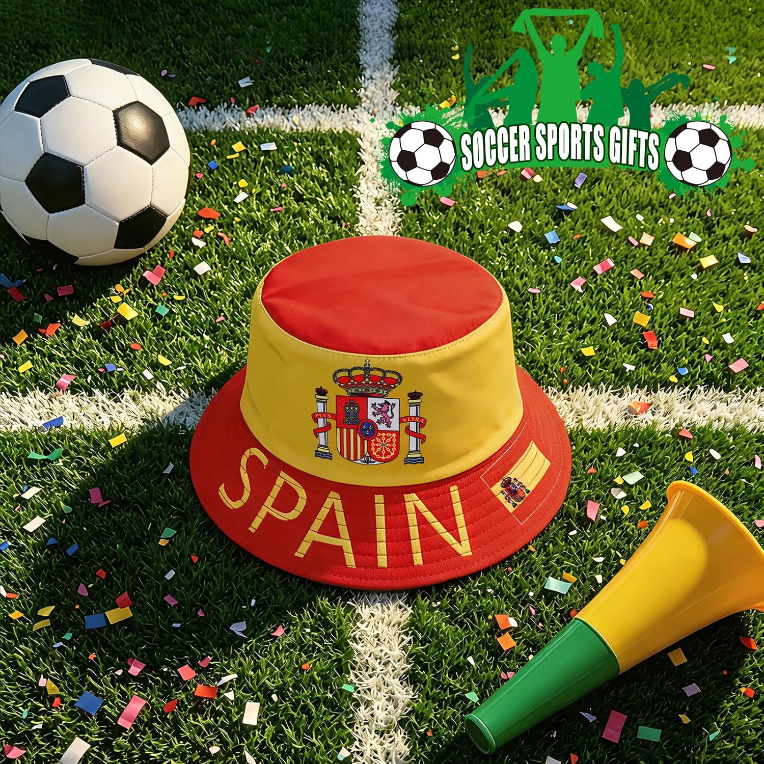 2026 World Cup Fans Cheer and Support National Flag Pattern Fisherman Bucket Hat, Football Cap Souvenir