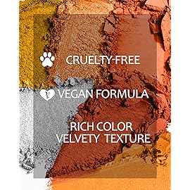 Orange Eyeshadow Palette Long Lasting Orange Eye Shadow for Women High Pigmented 9 Color Waterproof Eye Makeup- 9Orange