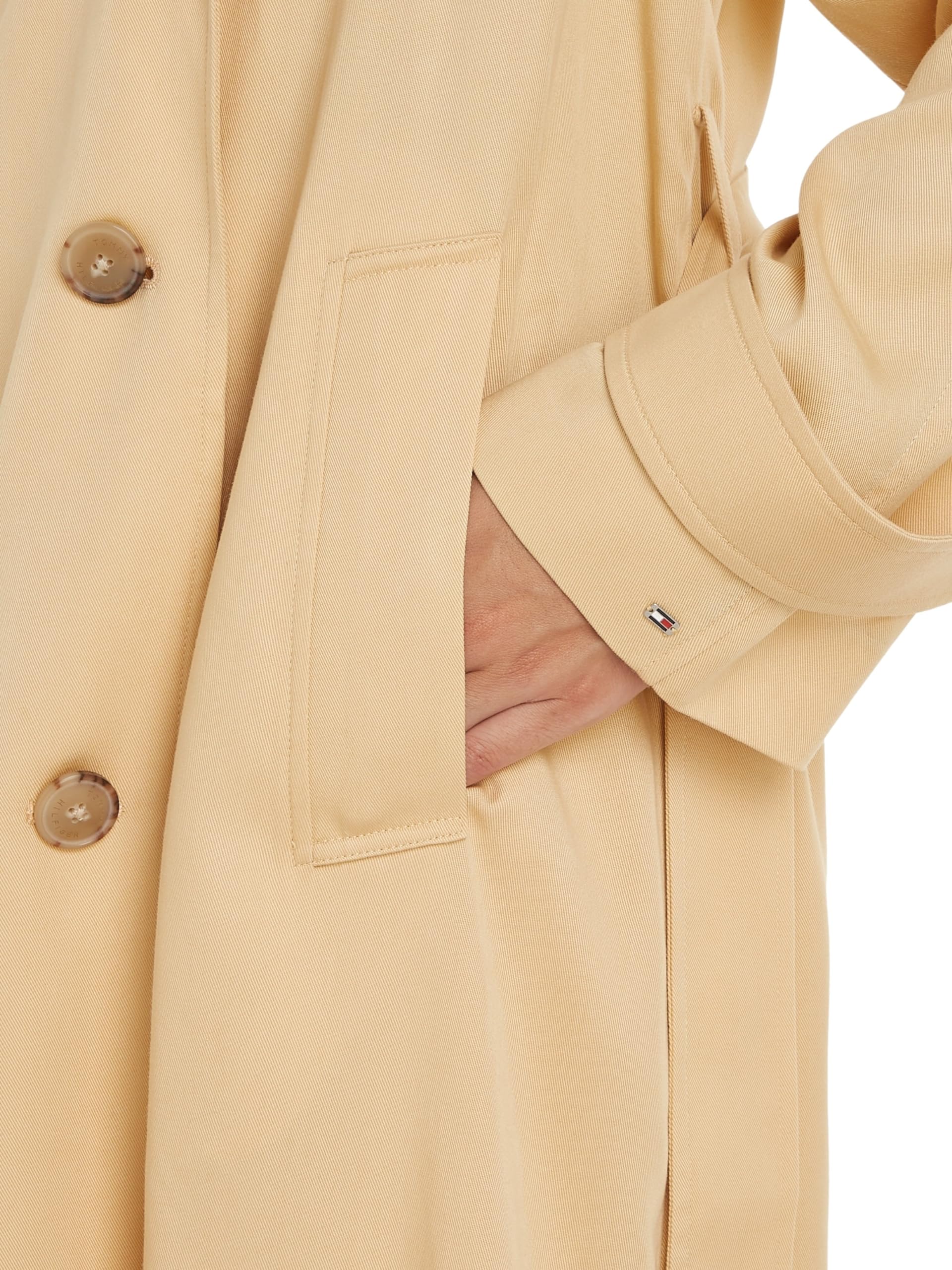 Tommy Hilfiger Damen Mantel Trenchcoat