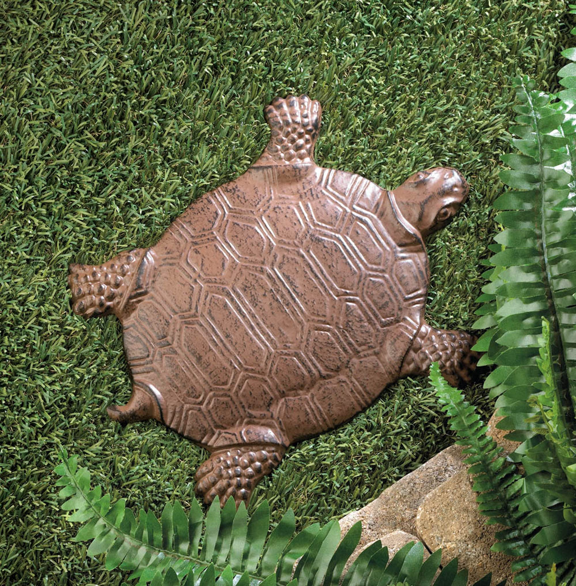 Amazon.com : Accent Plus Turtle Stepping Stone 12.25x10x0.5 : Patio, Lawn &  Garden