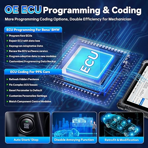 Miniatura 5 de Autel MaxiSys Ultra EV - Paquete de baterías de alto voltaje para análisis sistema completo diagnóstico control bidireccional codificación