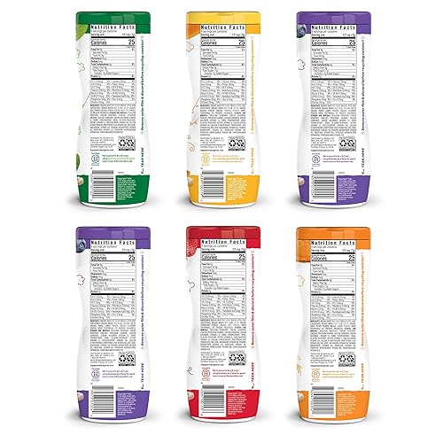 Miniatura 7 de Happy Baby Organics Superfood Puffs paquete variado 21 onzas paquete de 6 los vasos pueden variar