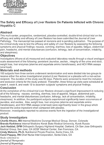 Miniatura 2 de Sun Star Organics Hígado restaurar