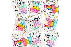 Class Valentines from Teacher: Express Your Heart with Pop Its and Sweet Notes