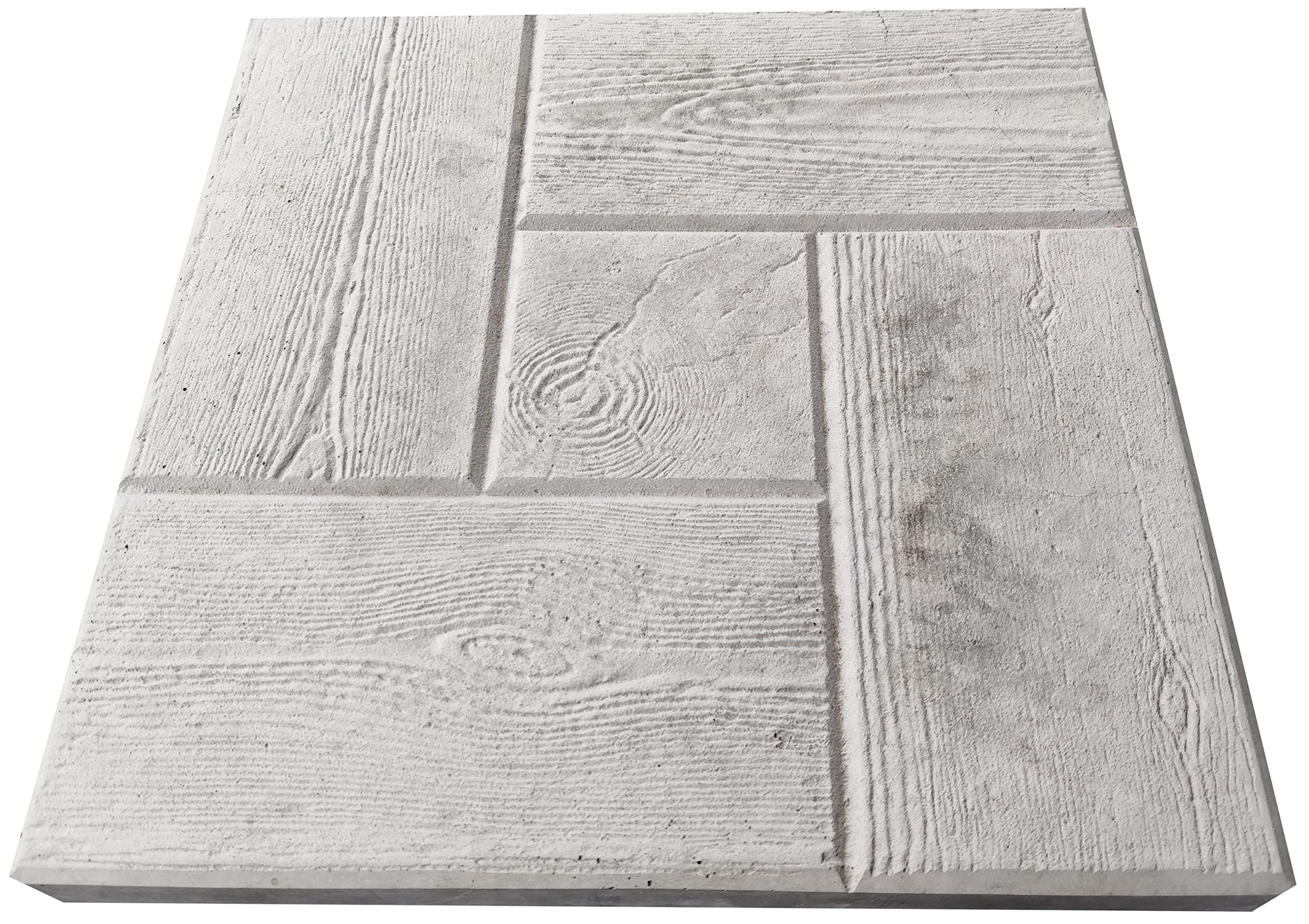 2 PCS Moldes 30x30x3cm, Losas De Pavimento, tarima, De Madera De Imitación, césped de jardín, decoración jardín, ruta, DIY, aceras, adoquines, Reutilizable, polivalente