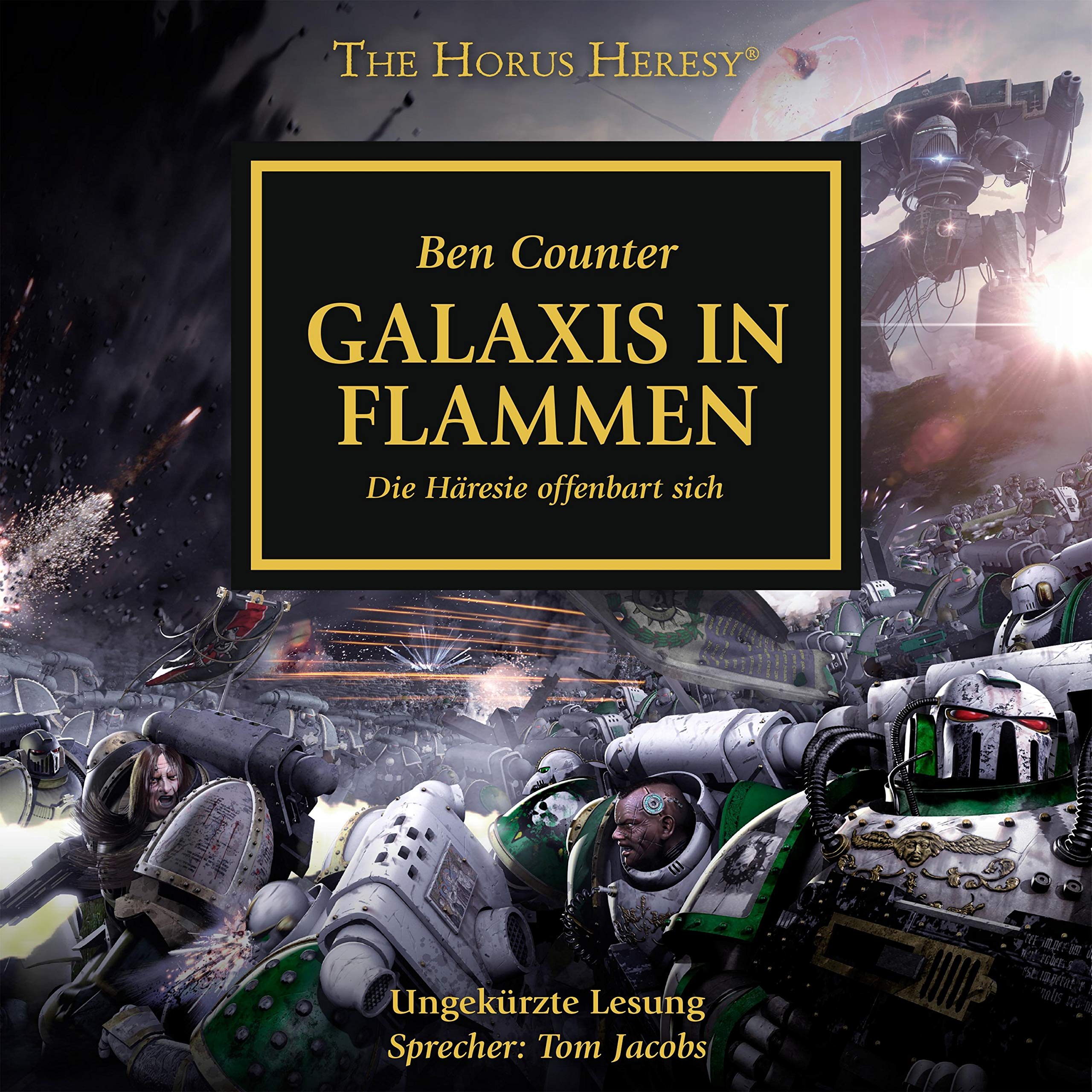 Cover art for Galaxis in Flammen