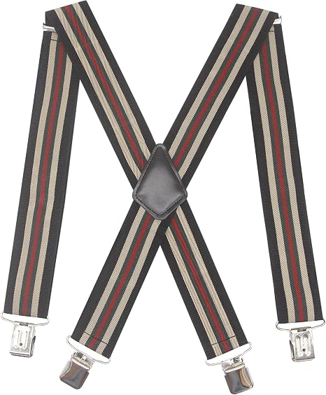 2-Inch Heavy Duty X-Back Suspenders