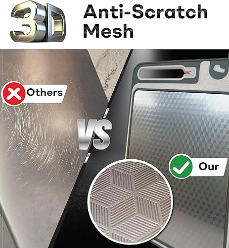 Miniatura 3 de LOANGOS Tabla de cortar de acero inoxidable - Tablas de cortar de acero inoxidable para cocina - Tablas de cortar de metal - Tabla de Cortar de