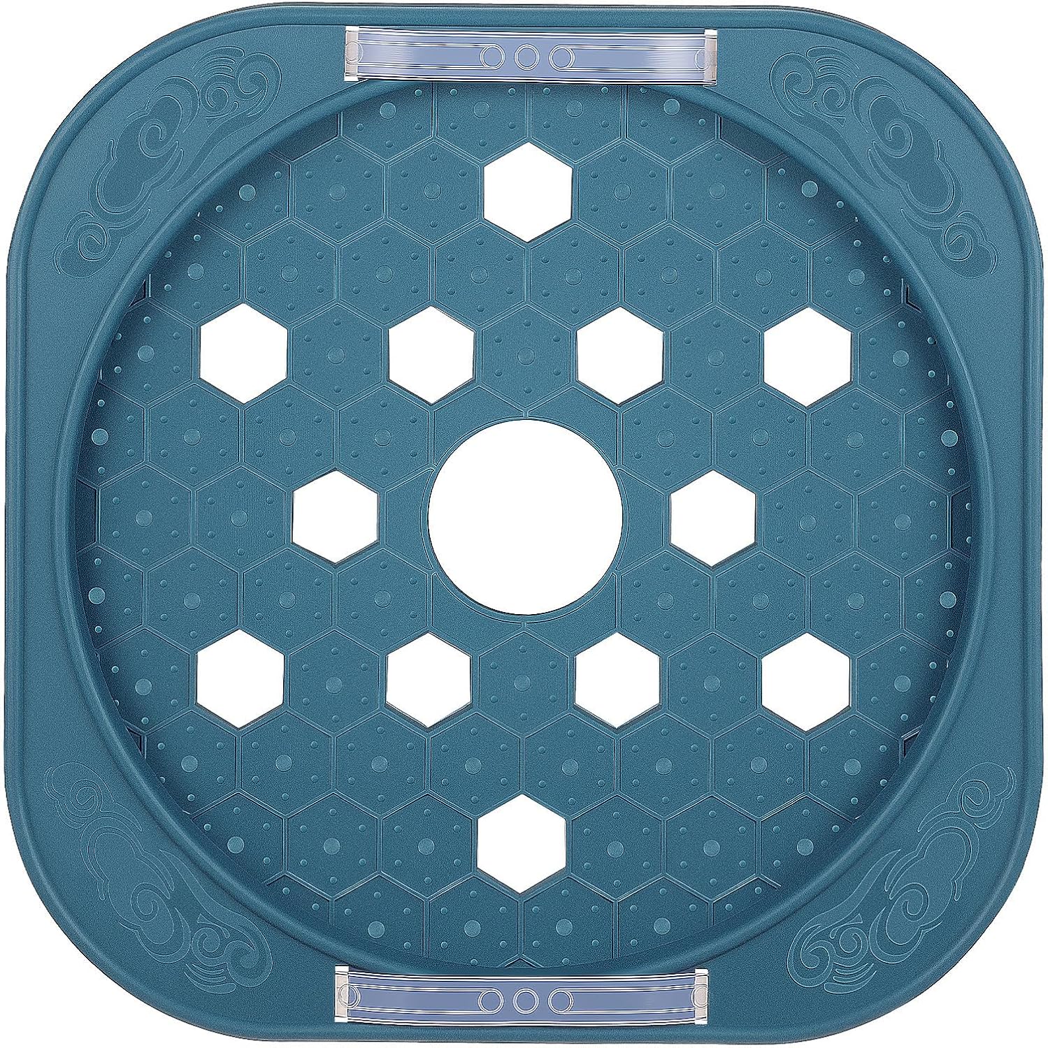Kichvoe Tank Tray with Wheels, Portable Plastic Base Plate