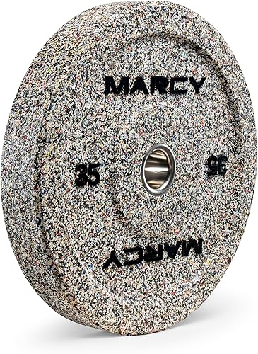 Miniatura 8 de Placa de Parachoques Olímpica de Alto Rebote para Entrenamiento de Fuerza y Ejercicio de Levantamiento de Pesas