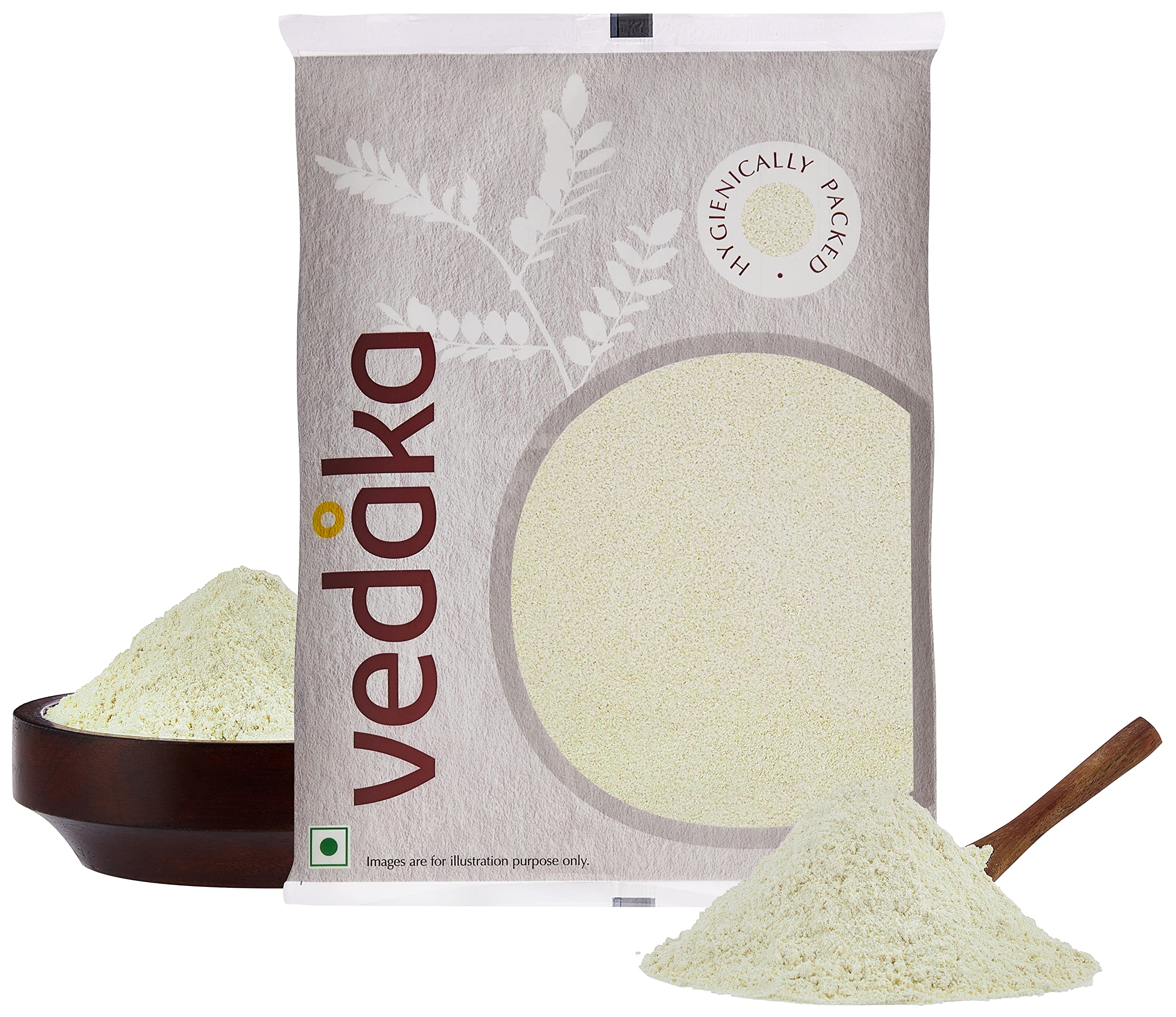 Amazon Brand - Vedaka Sharbati Wheat Flour (Atta) 5 kg | Made of 100% MP Sharbati Wheat| Whole Wheat Atta