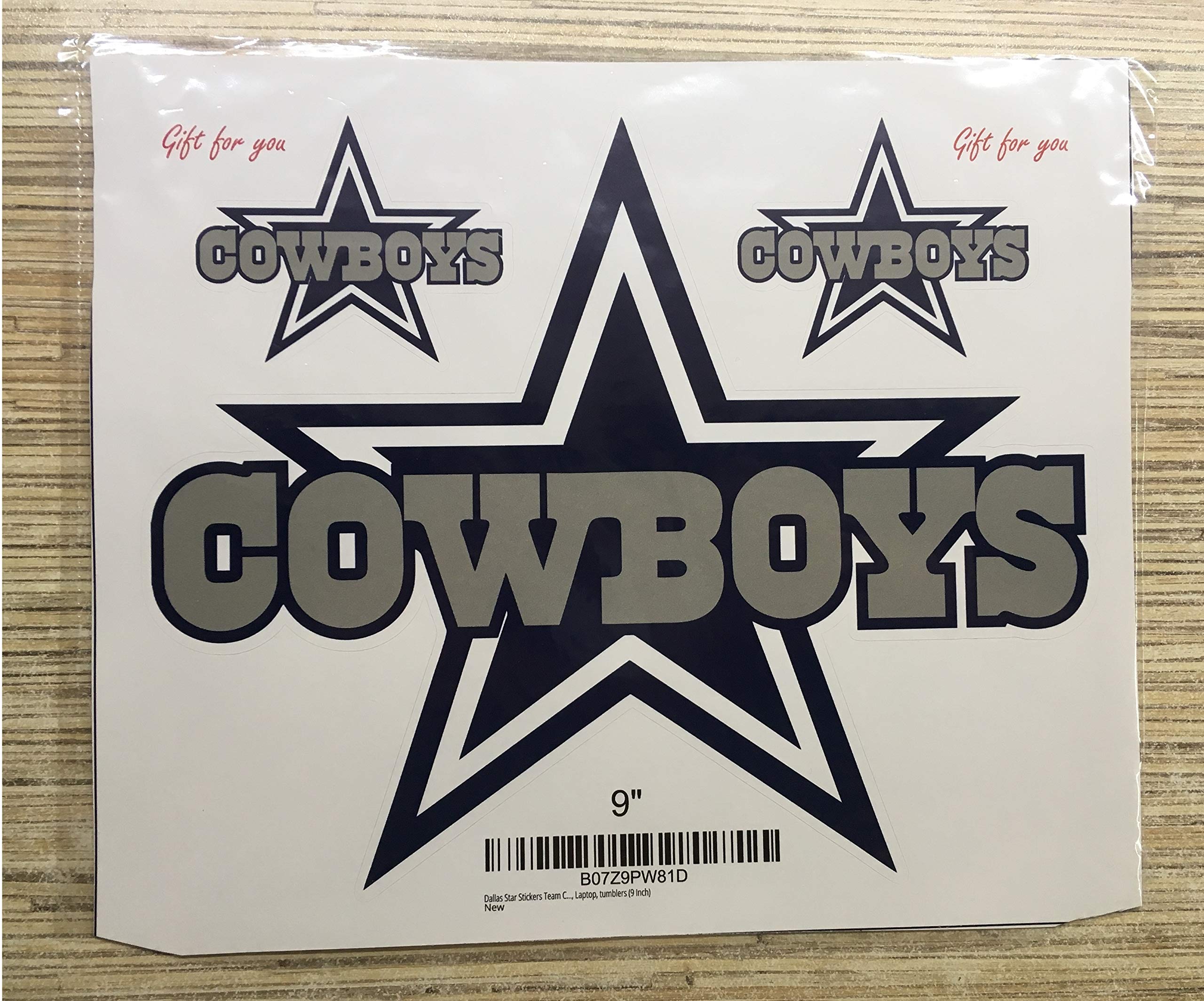 Dallas Star Stickers Team Colors (Any Size) Dallas Cowboy Stickers Decal  Vinyl for car bamper, hemlet, Laptop, tumblers 12 Inch: Buy Online at Best  Price in UAE - Amazon.ae