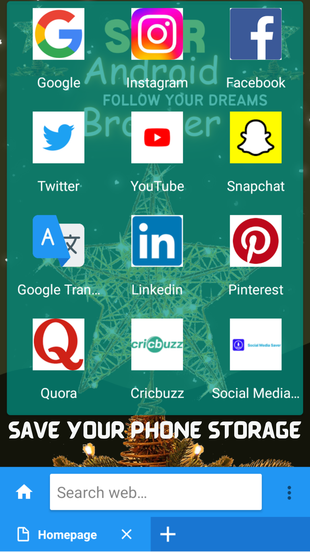 Star Android Browser - App on Amazon Appstore