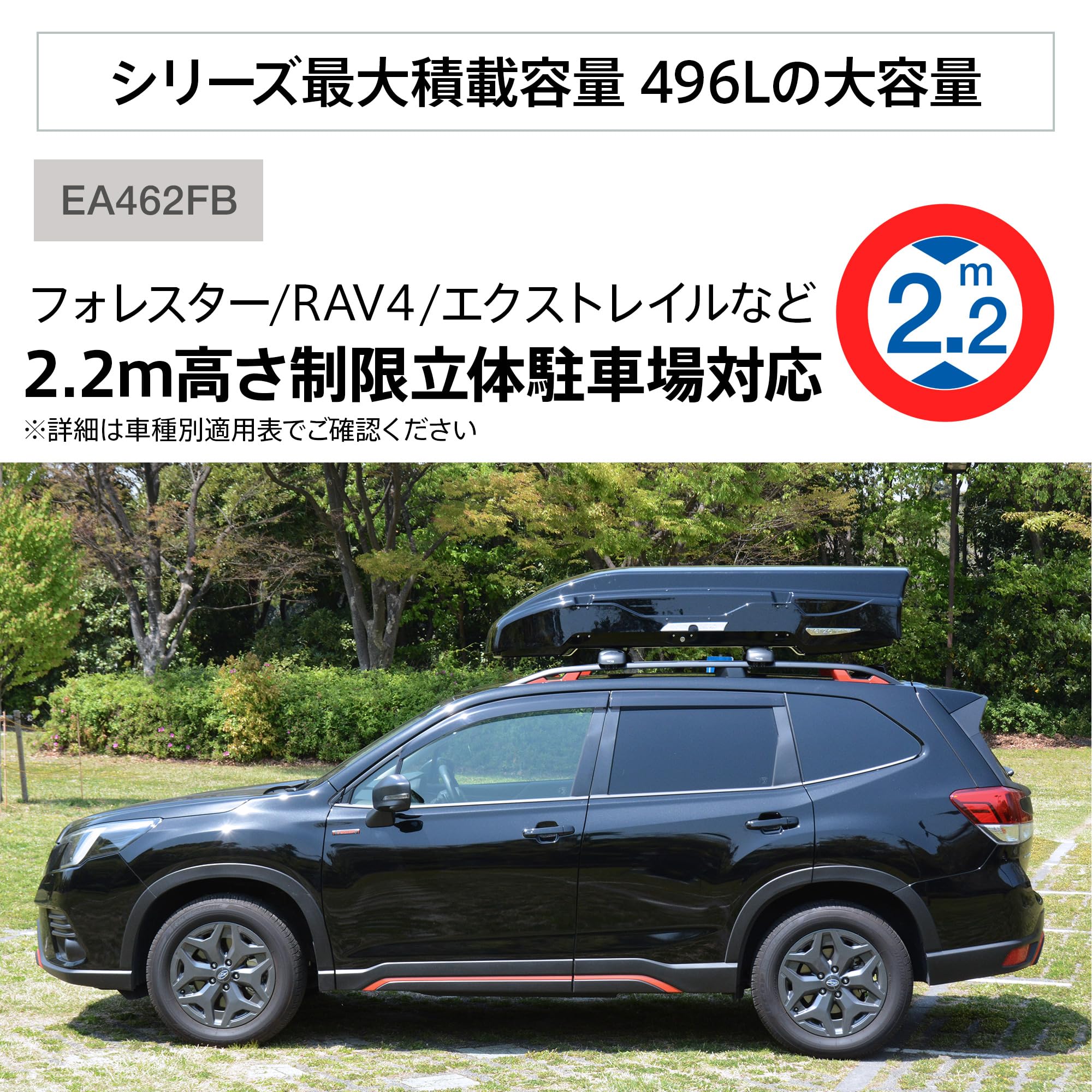 terzo ルーフボックス 4210 特価＊キャリアセット＊TERZO BOX・ルーフ 