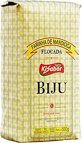 KiSabor Farinha De Mandioca Biju Kisabor 500 Gramas