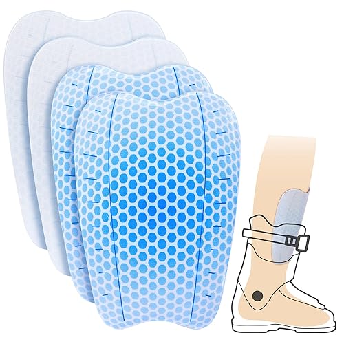 2Pcs/4Pcs Ski Guards Gel Pads, 6 x 4 Inch Snowboard
