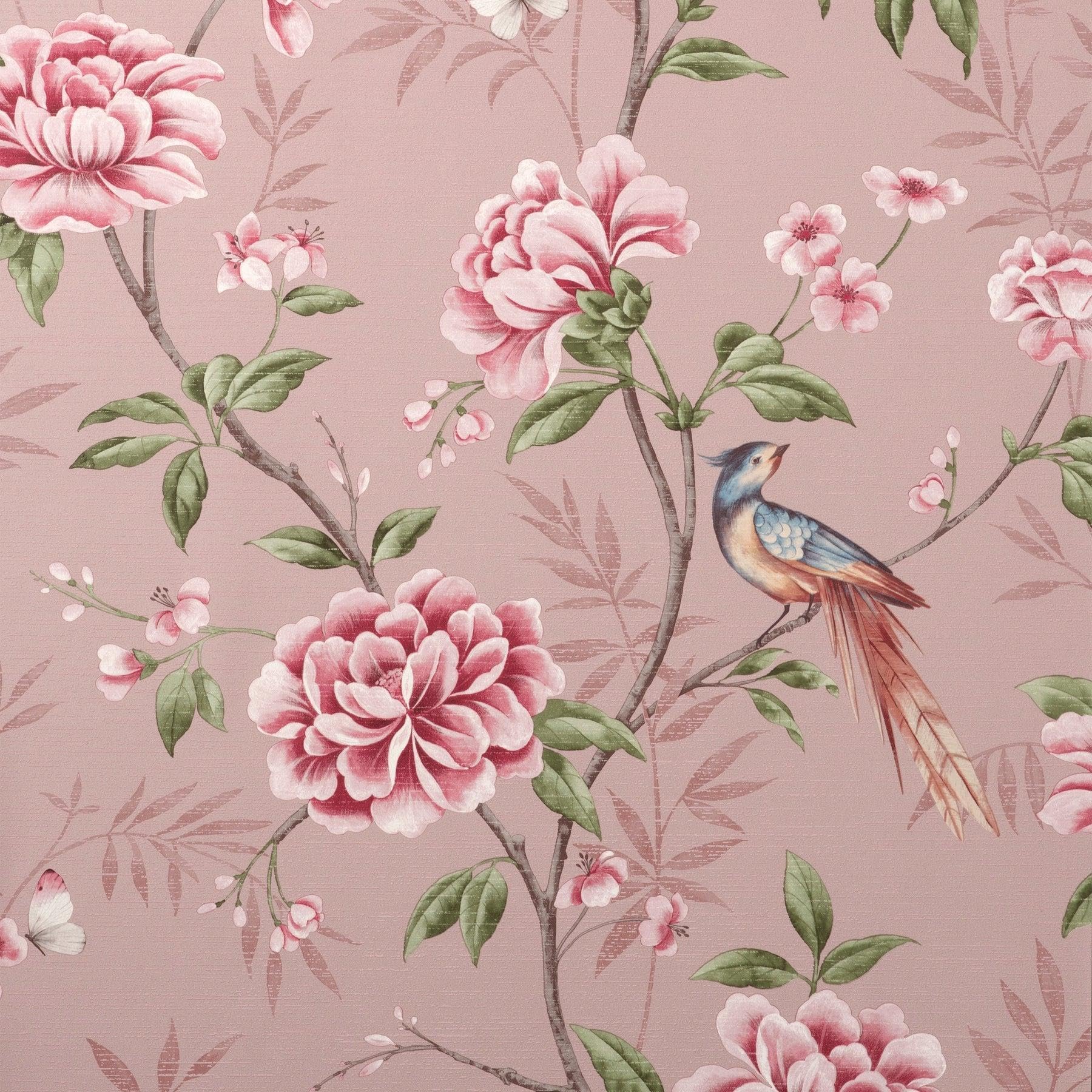 DAMASK SAGE GREEN WALLPAPER CAMILLE PASTE THE WALL ARCHIVE COLLECTION - View #8