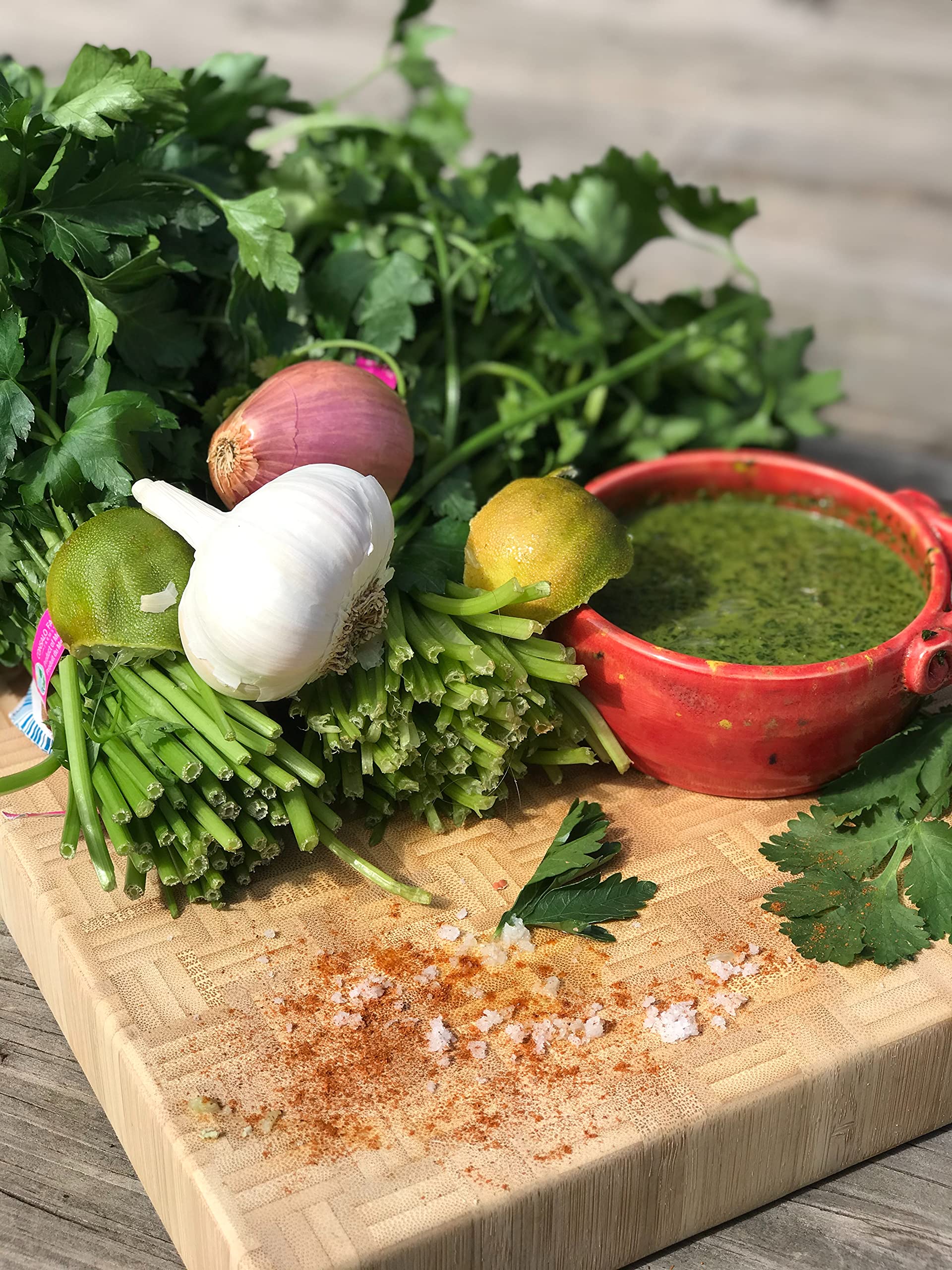 Bresc Chimichurri Herb Mix - 10x 450g - traditionelle vegane argentinische Gewürzmischung, Kräutermischung, ideal zu Rindfleisch als Marinade oder Topping für Grill-Gemüse-Gerichte