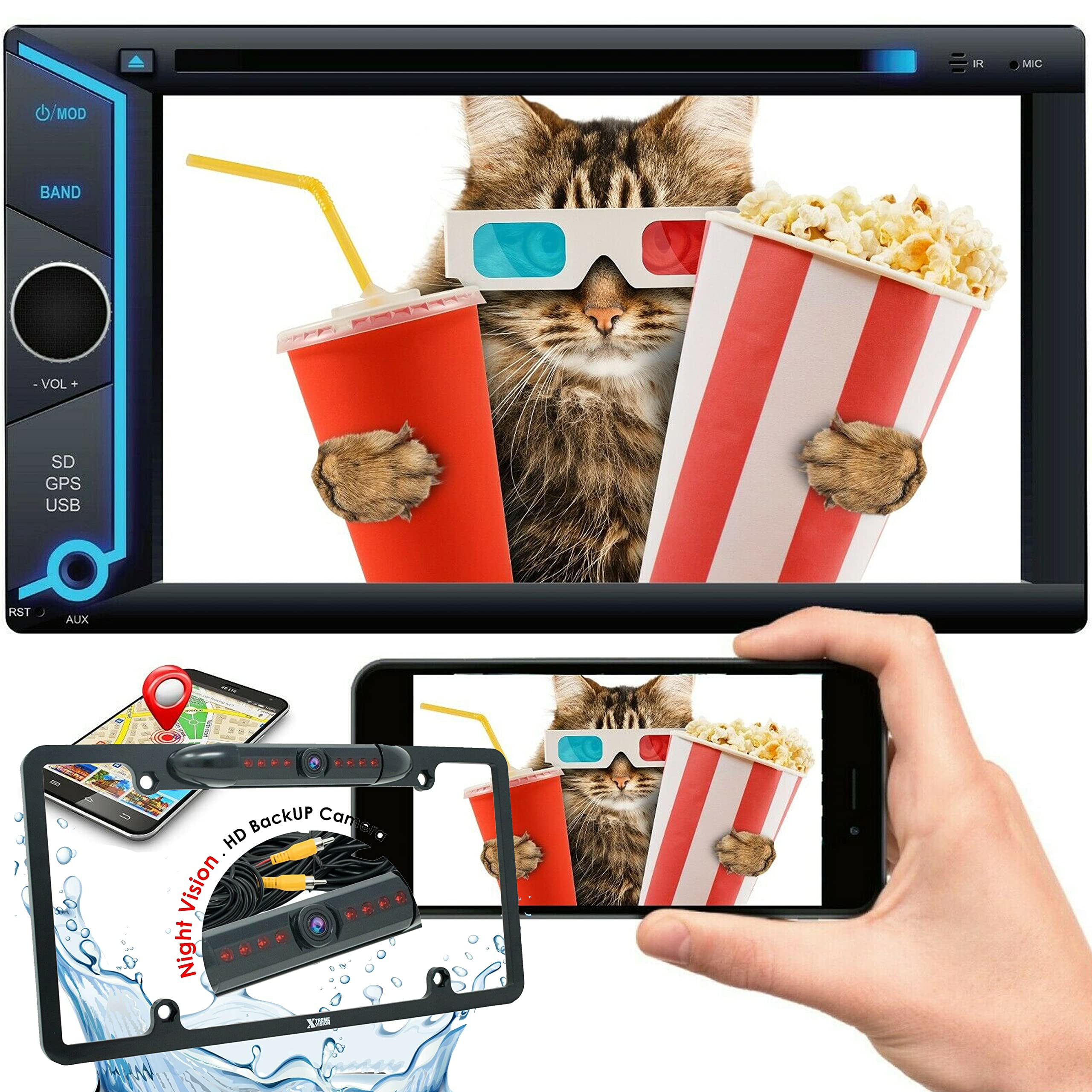 Amazon.com: SoundXtreme W6528ML Double Din Car 6.2