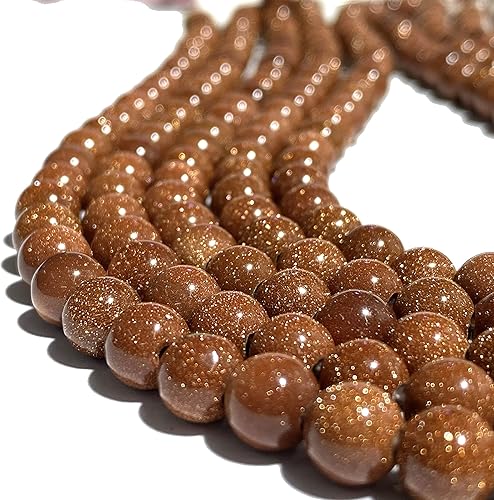 Miniatura 32 de ABCGEMS - Cuentas de morganita africana (agujero grande de 0.079 in)