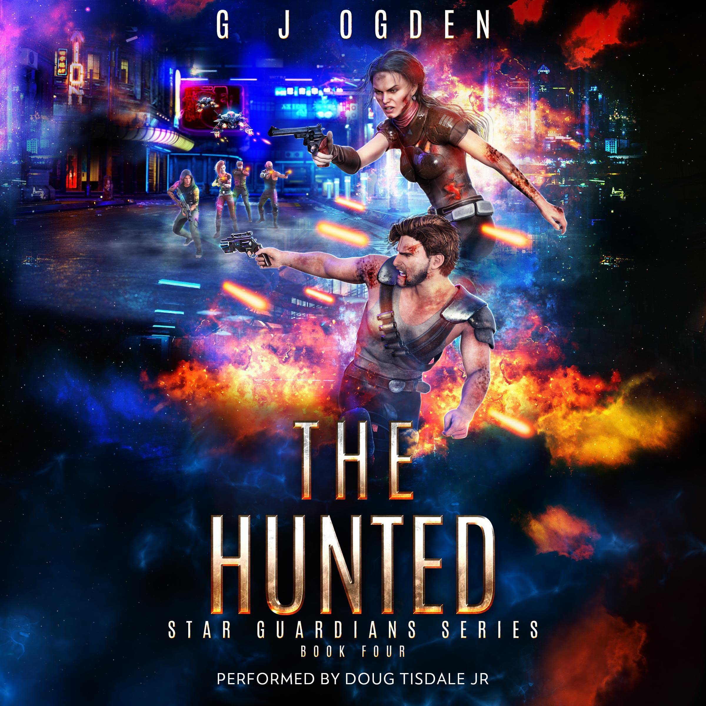 Cover art for The Hunted: Star Guardians, Book 4