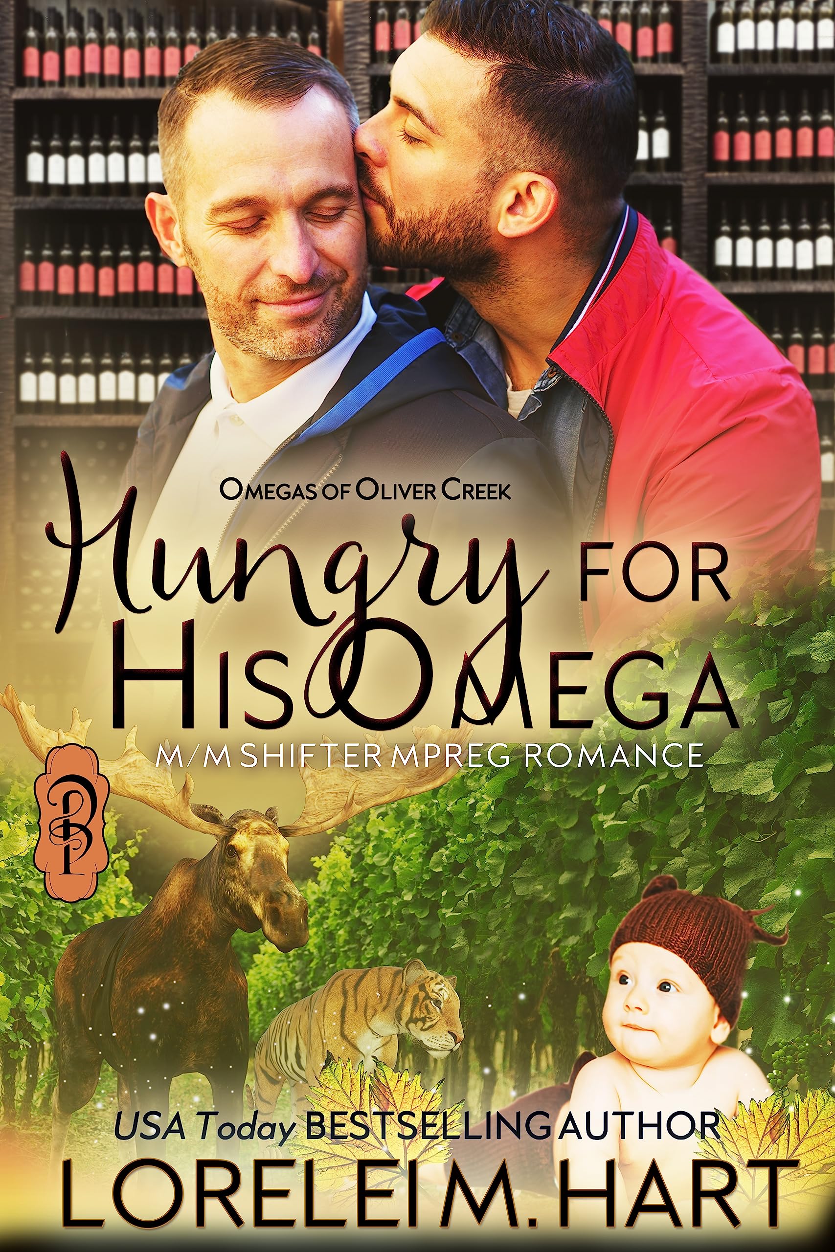 Hungry for His Omega: M/M Shifter Mpreg Romance (Omegas of Oliver Creek Book 4)