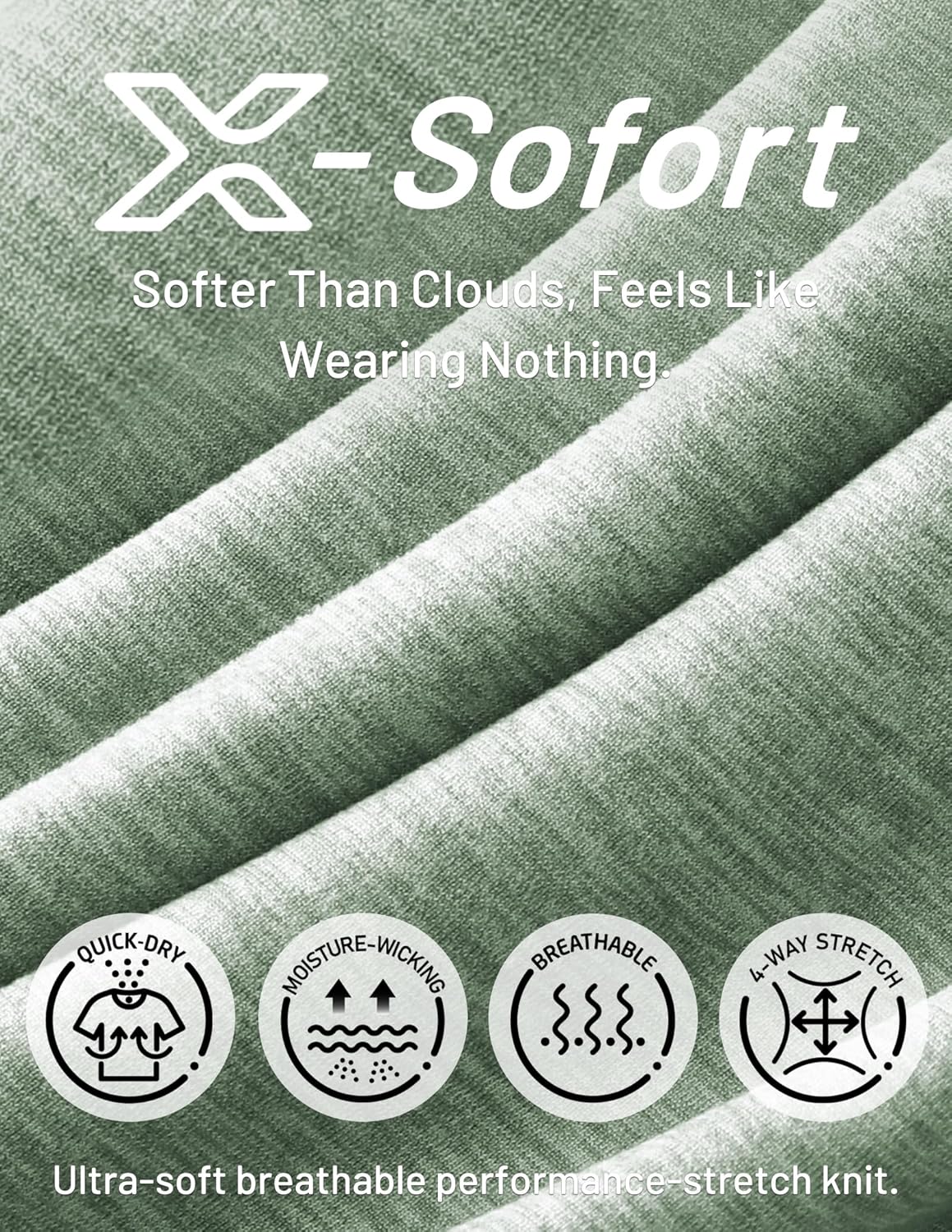 MIER Mens Dry Fit V Neck T-Shirts Workout Soft Short Sleeve Moisture Wicking Running Athletic Gym Casual Tee Tops - Image 4