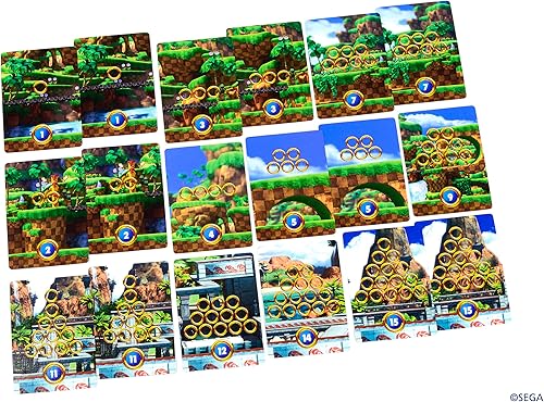 Miniatura 14 de Steamforged Games Sonic El juego de cartas. Juega como Sonic, Shadow, Knuckles, Tails, Amy, o Blaze. 2-6 jugadores 20-30 minutos tiempo de juego.