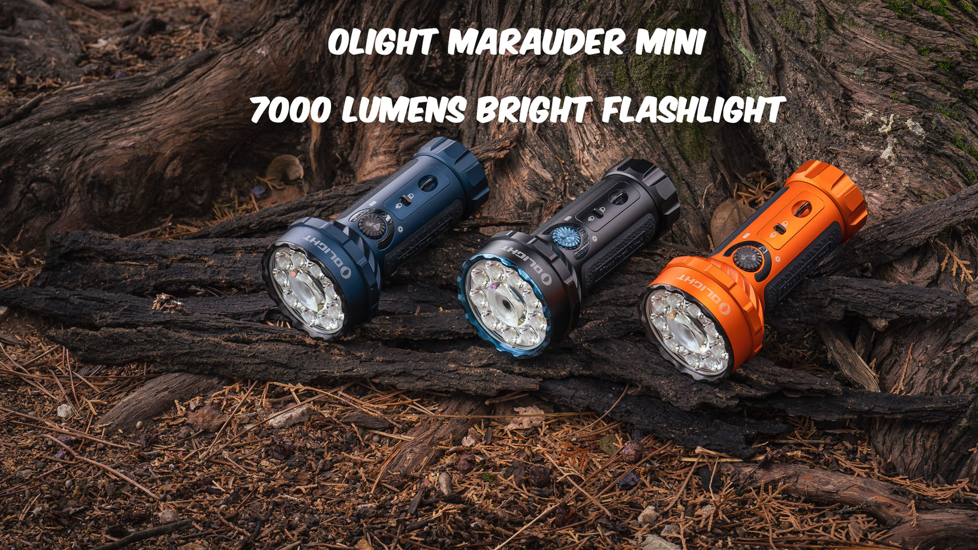 OLIGHT MarauderMini High Lumen Flashlights Bright LED Flashlight