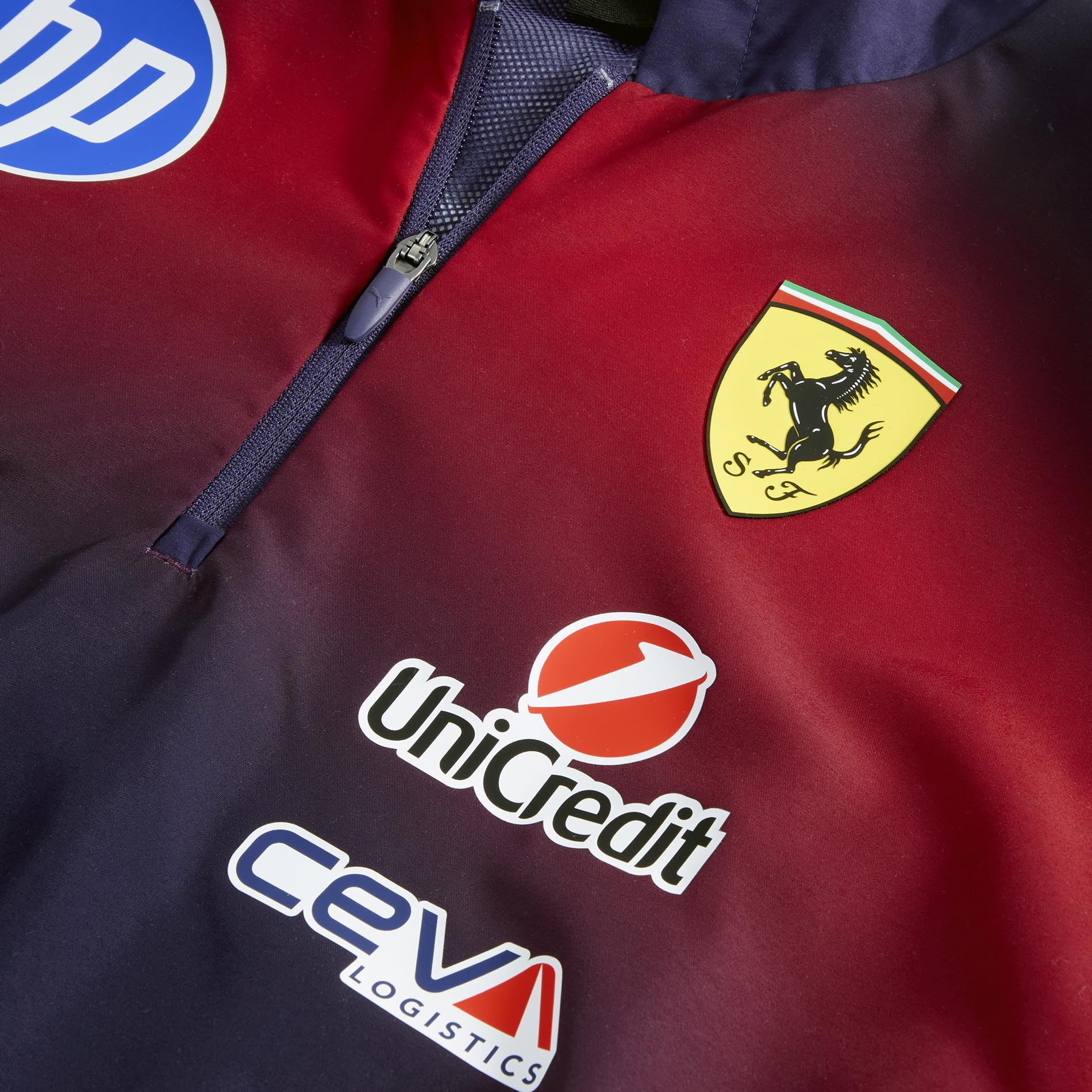 PUMA Scuderia Ferrari F1 2026 Felpa con Cappuccio Team Special Edition China GP Uomo Italian Plum