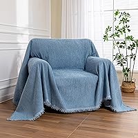 Vista 62 de MEETSKY Funda para Sofá Seccional en Forma de L, Fundas para Sofá, Protector de Sofá, Funda Protectora Lavable, Fundas para Sofá Seccional, Tela