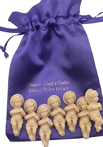 Miniatura 4 de Westmon Works King Cake Babies - Juego de docena de panaderos con bolsa de regalo y 13 figuras de Sweet Baby Jesus