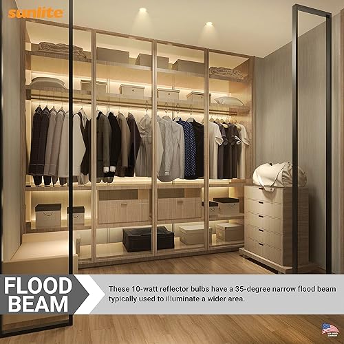 Miniatura 6 de Sunlite 81019 AR111 Bombilla reflectora, COB, ángulo de haz de 35 grados, 10 vatios, (equivalente a 75 vatios), 750 lúmenes, base de terminal de