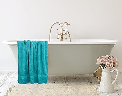 Vista 23 de Utopia Towels - Toalla de baño gigante, 2 unidades, 17.69 oz/yd2 (600 gsm), 100% algodón hilado en anillo, altamente absorbentes y de secado rápido