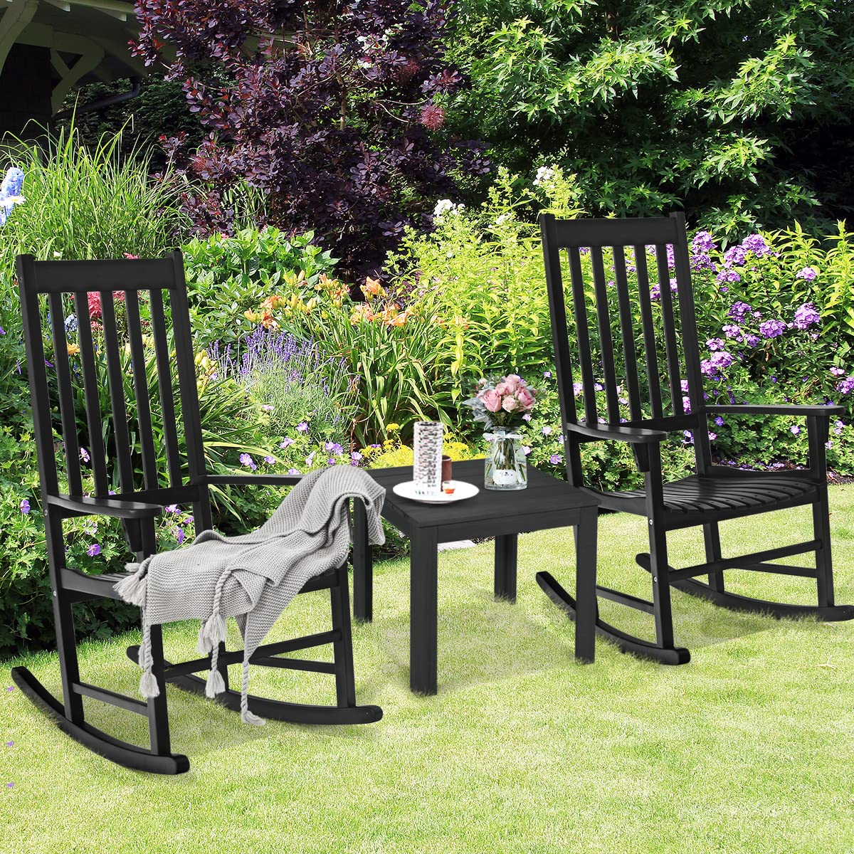 Front Porch Rocking Rocking Chair Outdoor Cracker Barrel Cracker