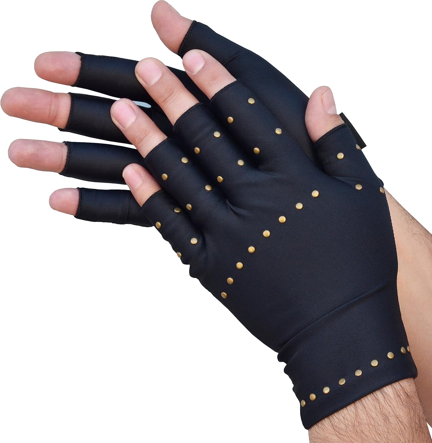 guanti per l'artrite per le donne con le dita