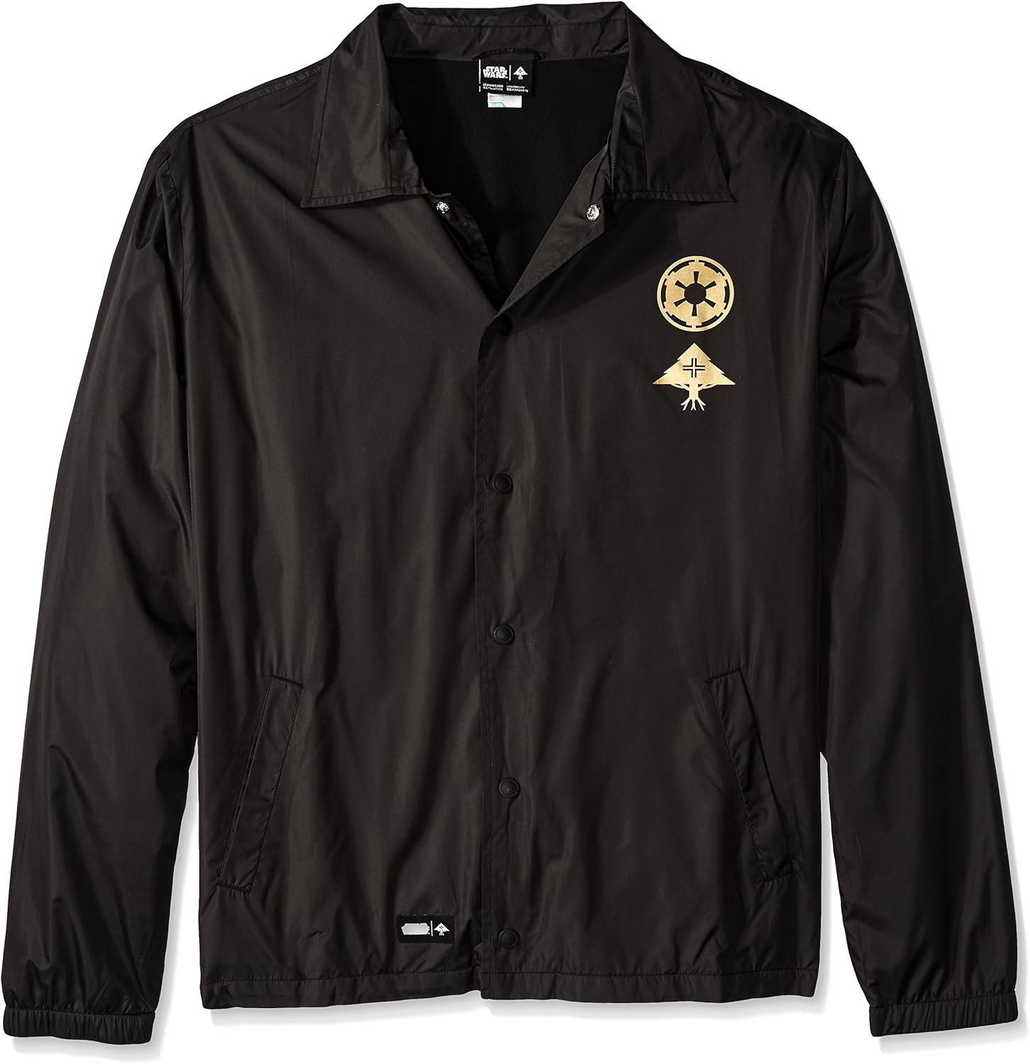 LRG Men's Star Wars The Vader Coaches Jacket Big and Tall