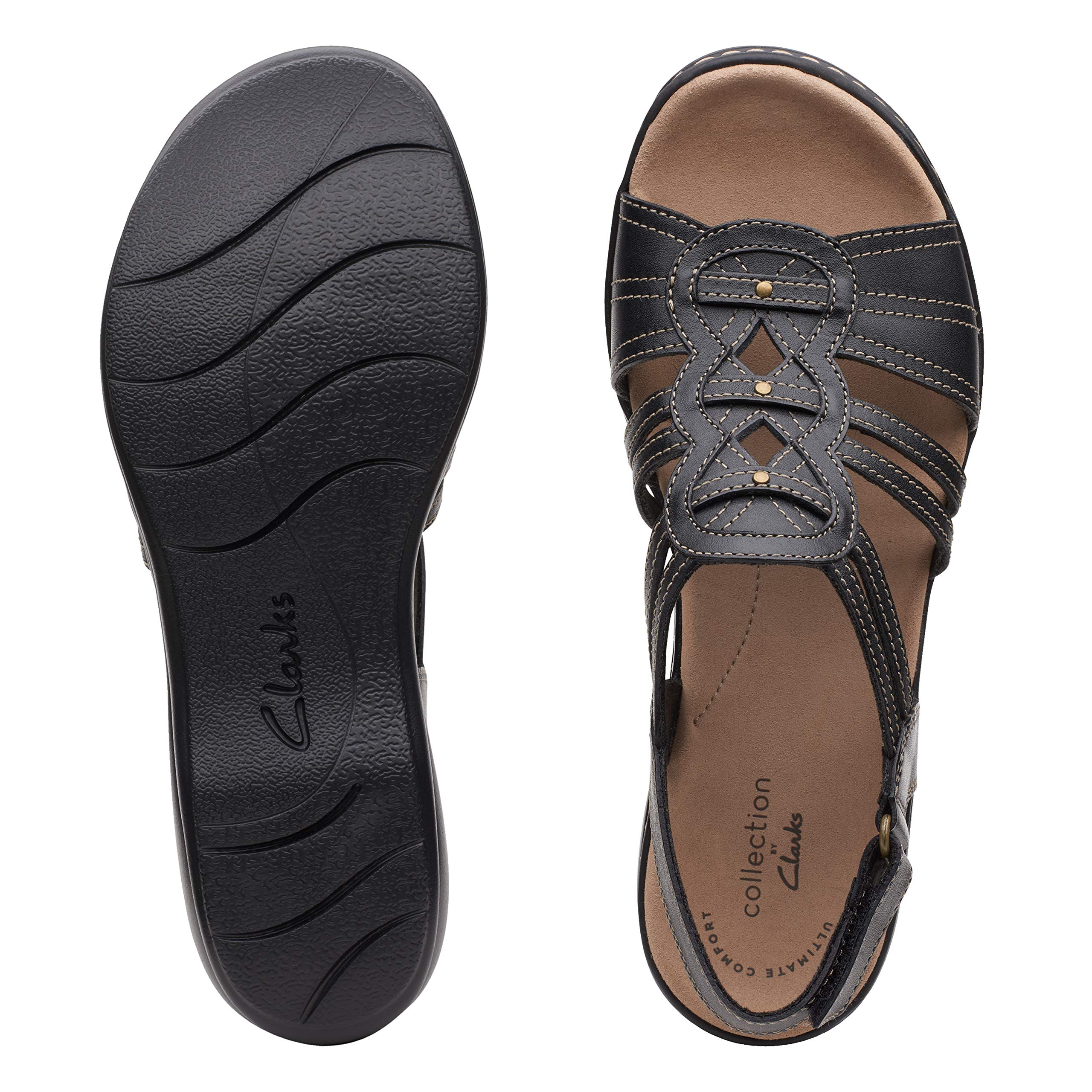 Clarks Damskie sandały Leisa Janna, US